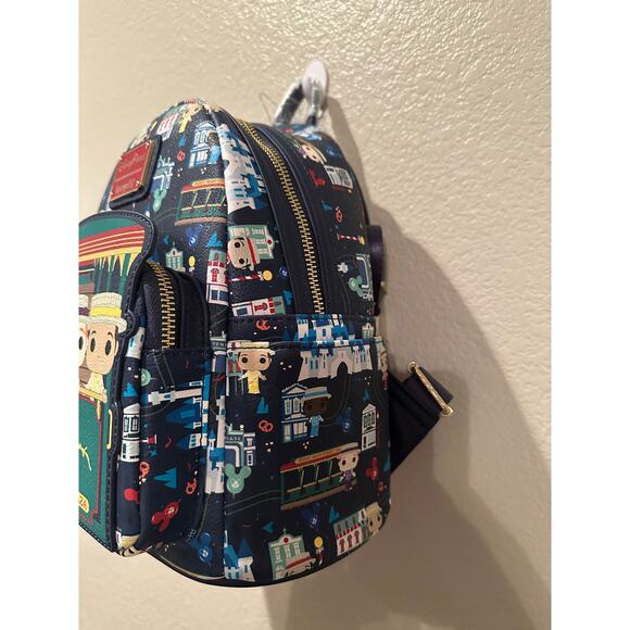 NWT Disney Parks Loungefly Dapper Dans Singing Quartet Main Street USA Backpack - Picture 4 of 8